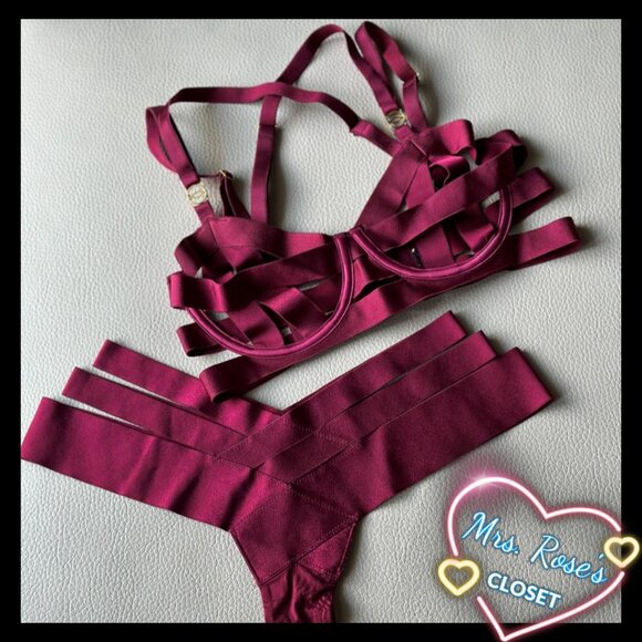 Victoria's Secret 6 pc Very Sexy Luxe Bra & Panty *UNWORN TAGS REMOVED* 36C, SM - Picture 6 of 7